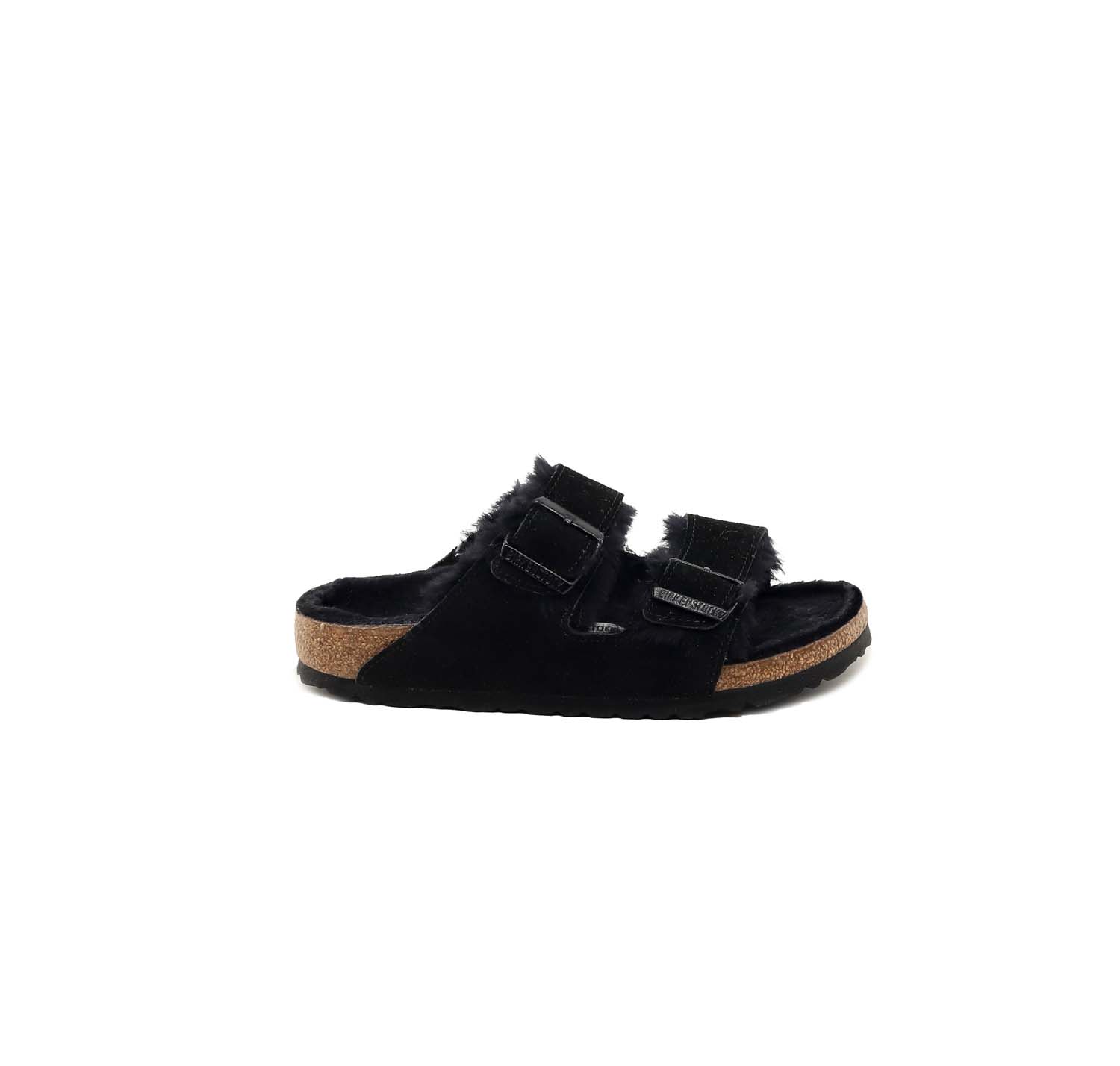 Birkenstock Arizona Shearling Nero